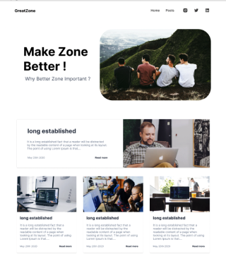 Blog Website Project
